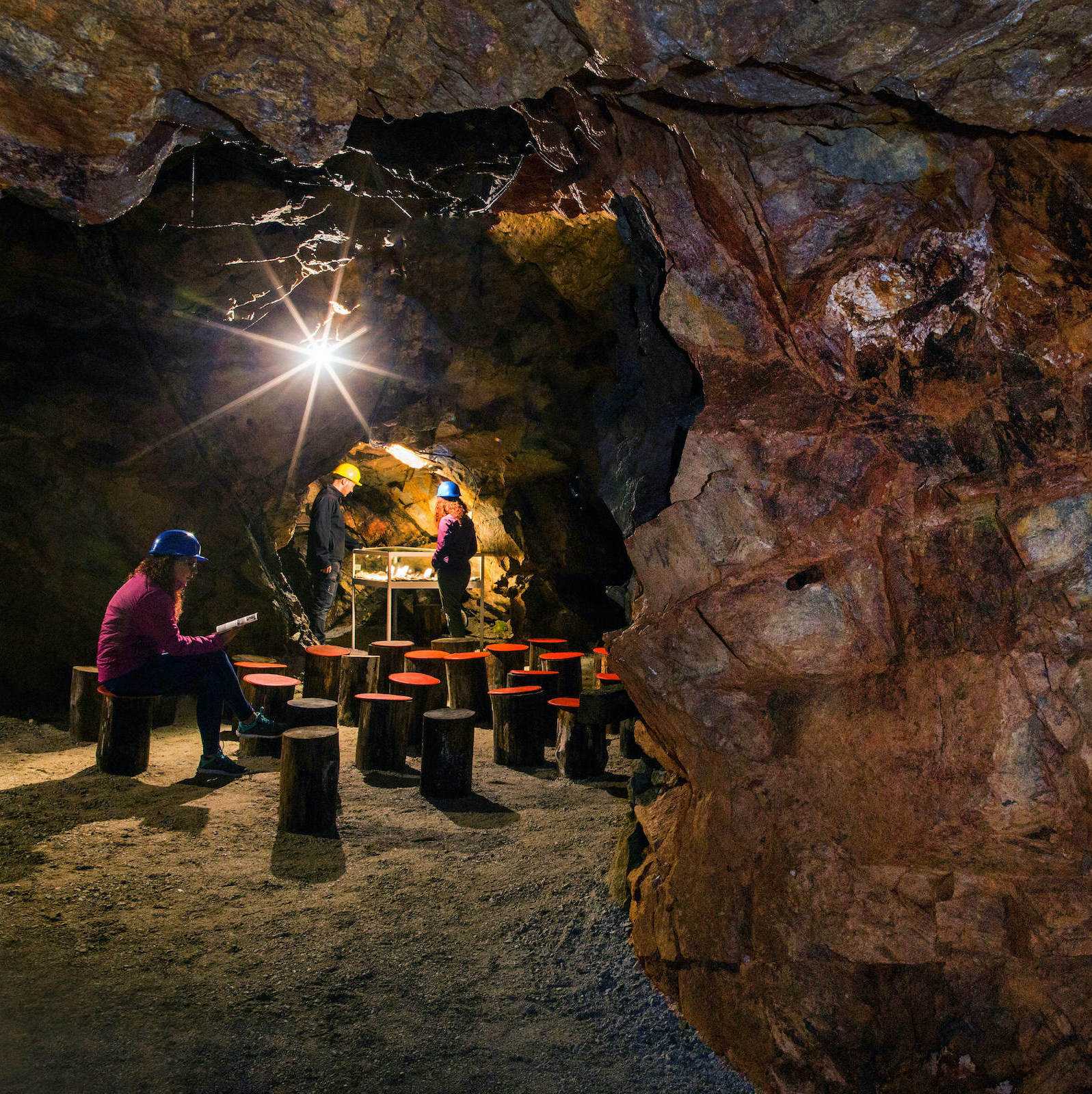 Stalactite in the Sitarjevec mine