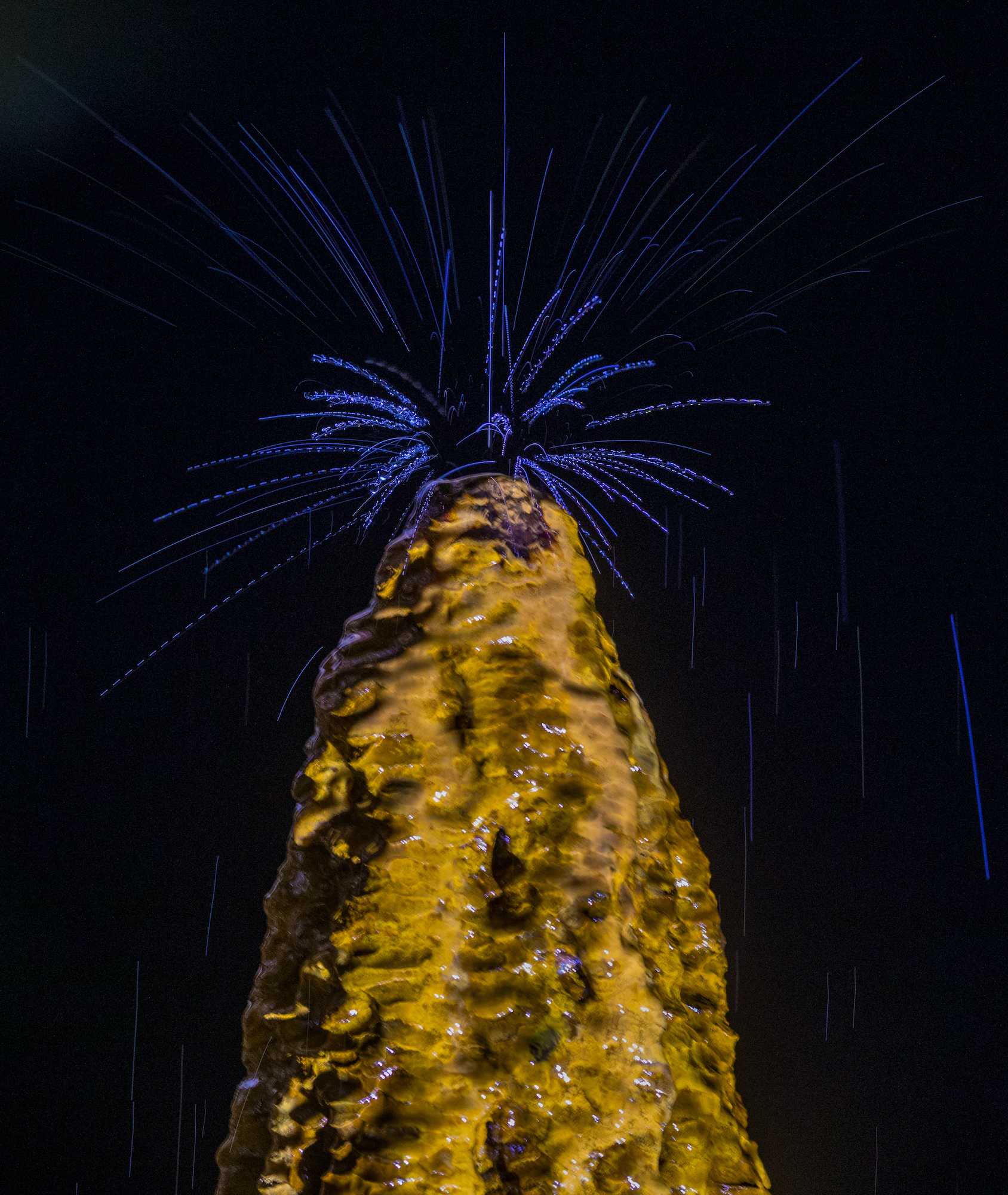 Limonite stalactites in the Sitarjevec Mine are now available for viewing.