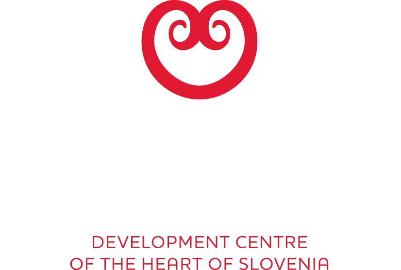 Logo razvojni center Slovenije 
